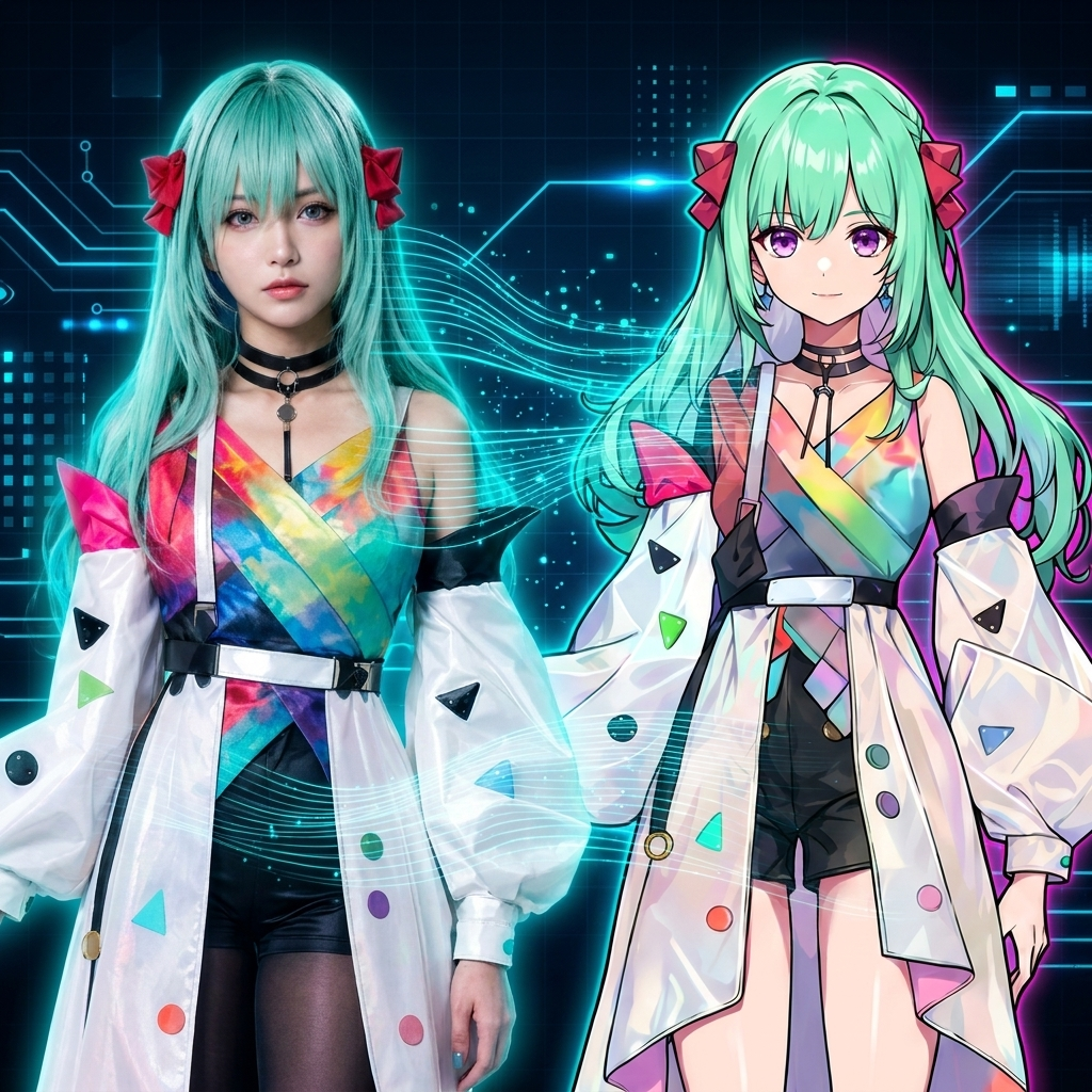 既存タレントのAI化 — デジタルツイン