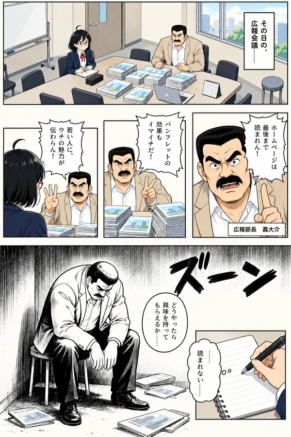 当社の作例3ページ目